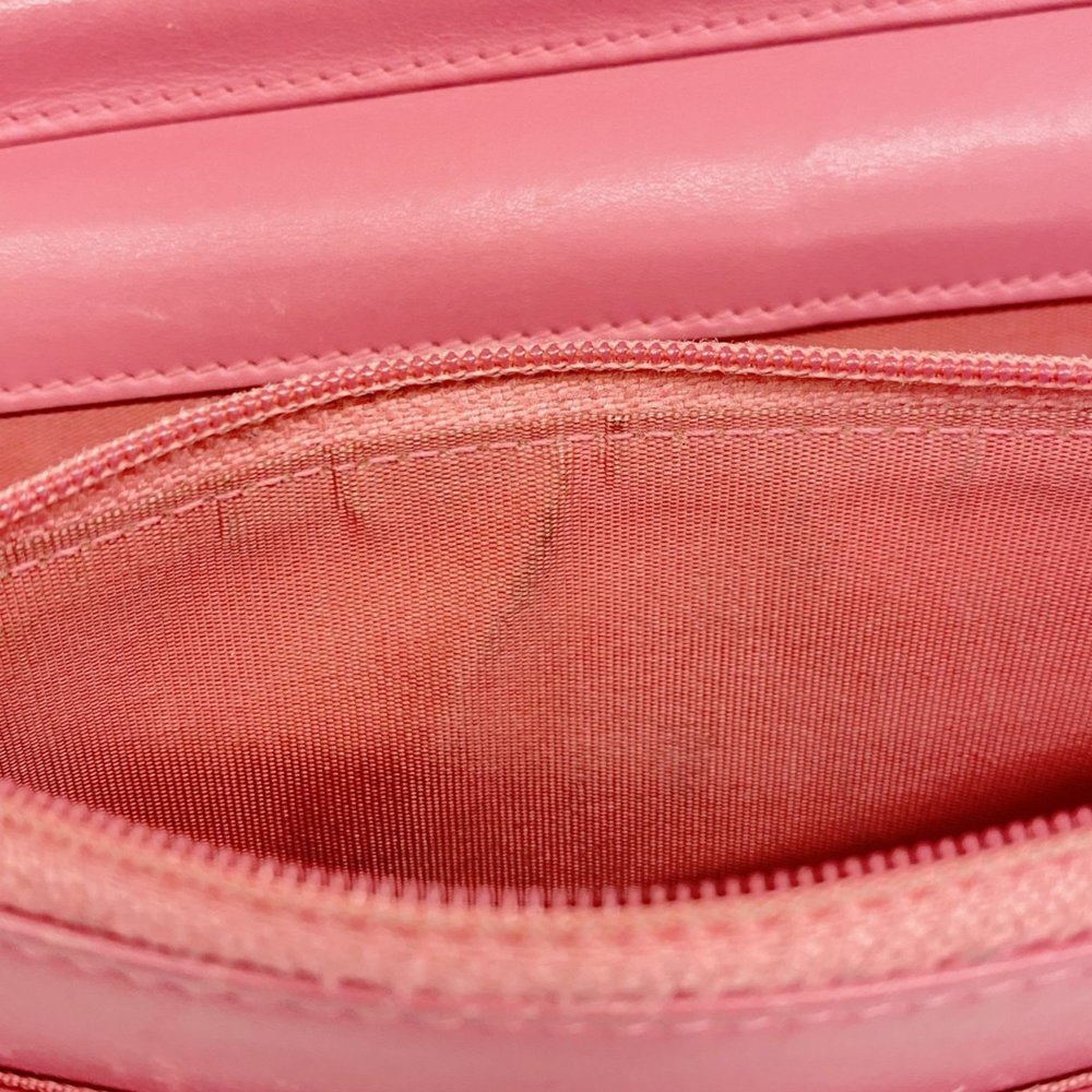 CHANEL Pink Lambskin Leather Wallet - Picture 9 of 12